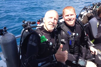 Croce obtained his Advanced Open Water Diver certification last year.