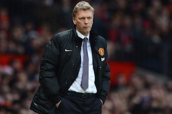MANCHESTER, ENGLAND - FEBRUARY 09: Manchester United Manager David Moyes looks on during the Barclays Premier League match between Manchester United and Fulham at Old Trafford on February 9, 2014 in Manchester, England. (Photo by Michael Regan/Getty Ima MANCHESTER, ENGLAND - FEBRUARY 09: Manchester United Manager David Moyes looks on during the Barclays Premier League match between Manchester United and Fulham at Old Trafford on February 9, 2014 in Manchester, England. (Photo by Michael Regan/Getty Ima