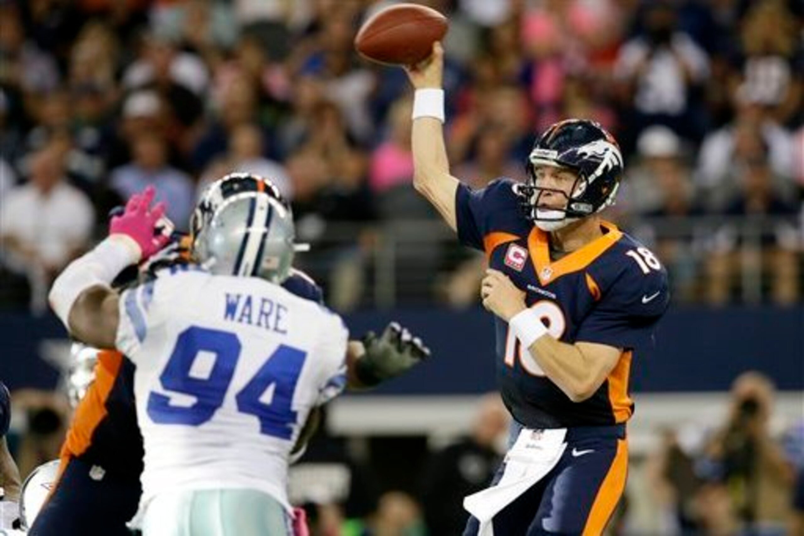 Ware and Manning could work together to keep a closing Super Bowl window open.