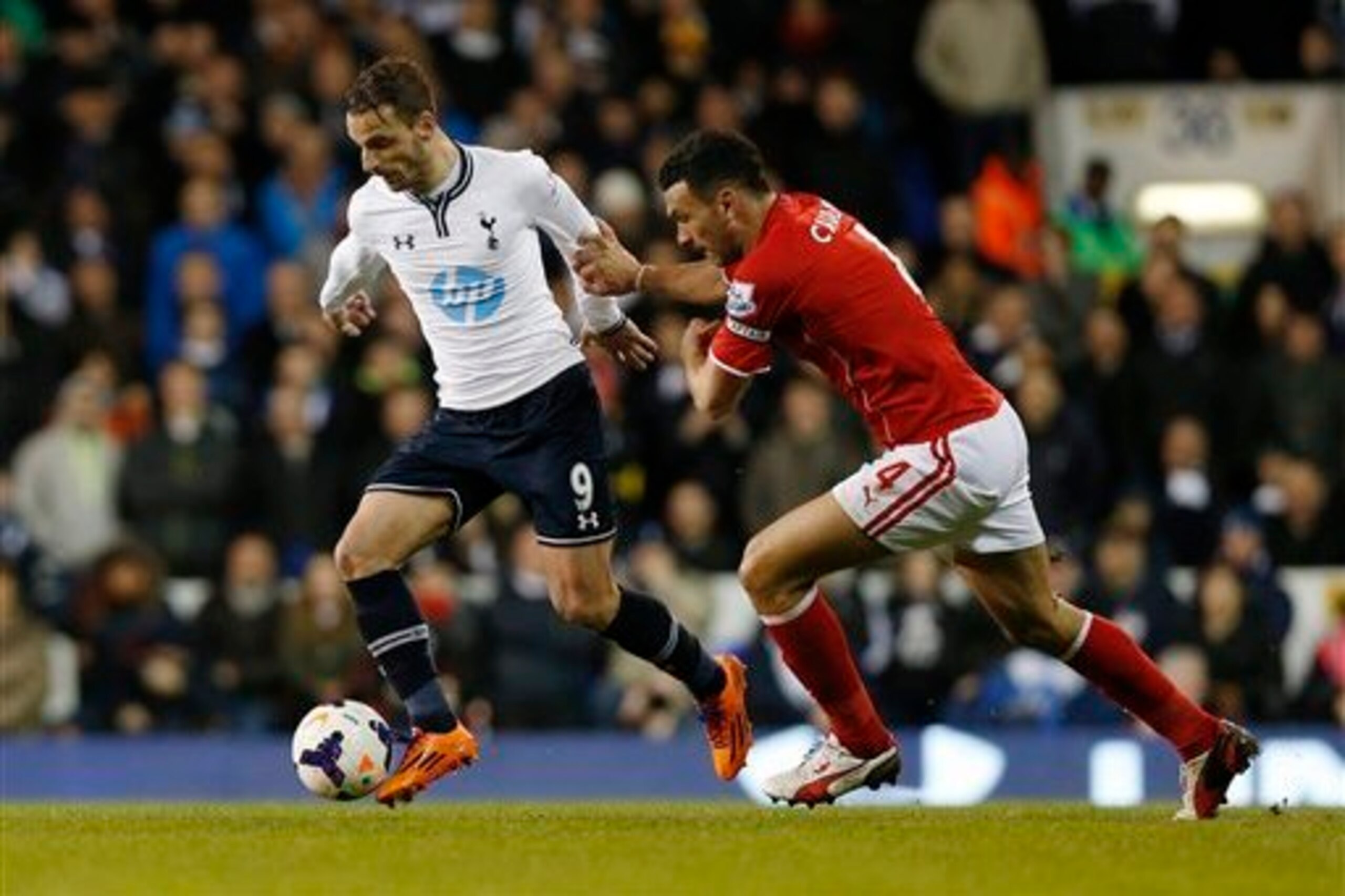 Roberto Soldado missed out against Chelsea after scoring the winner against Cardiff City the previous weekend.