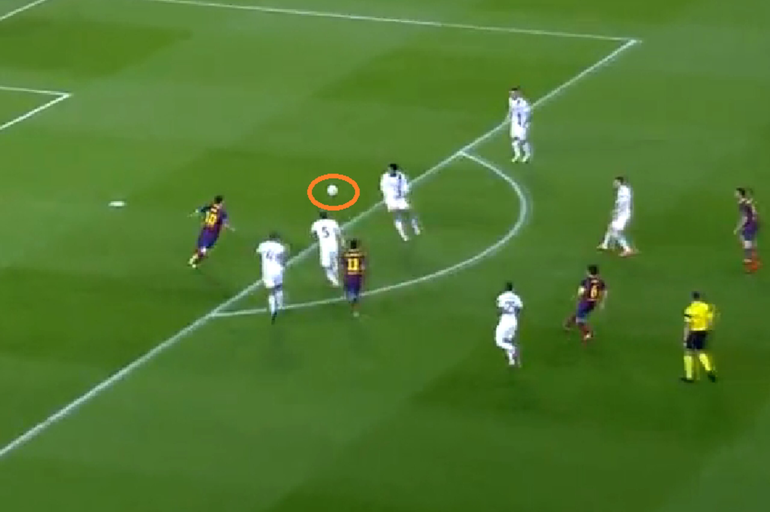 Lescott had no idea where the ball went.