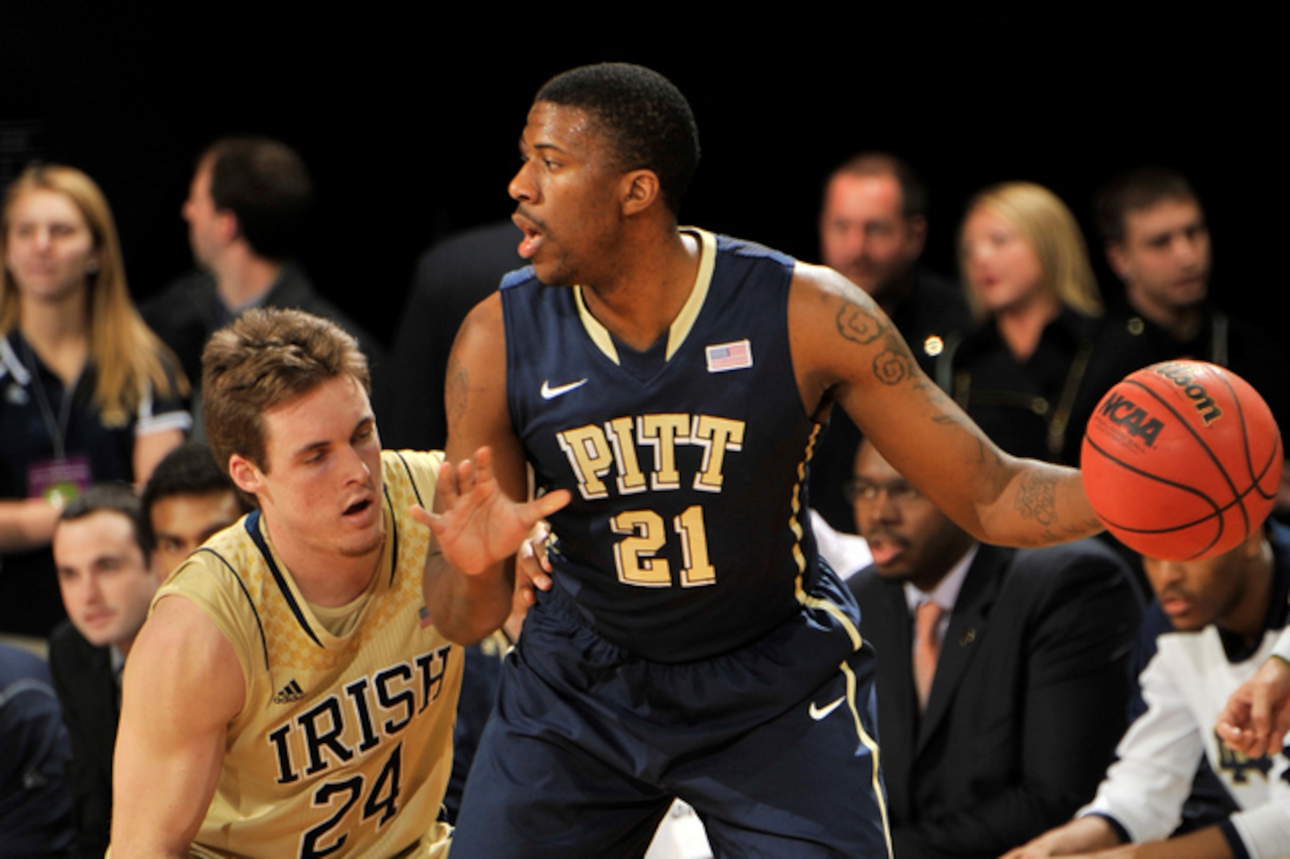 Patterson (right) will need to be on his A game.