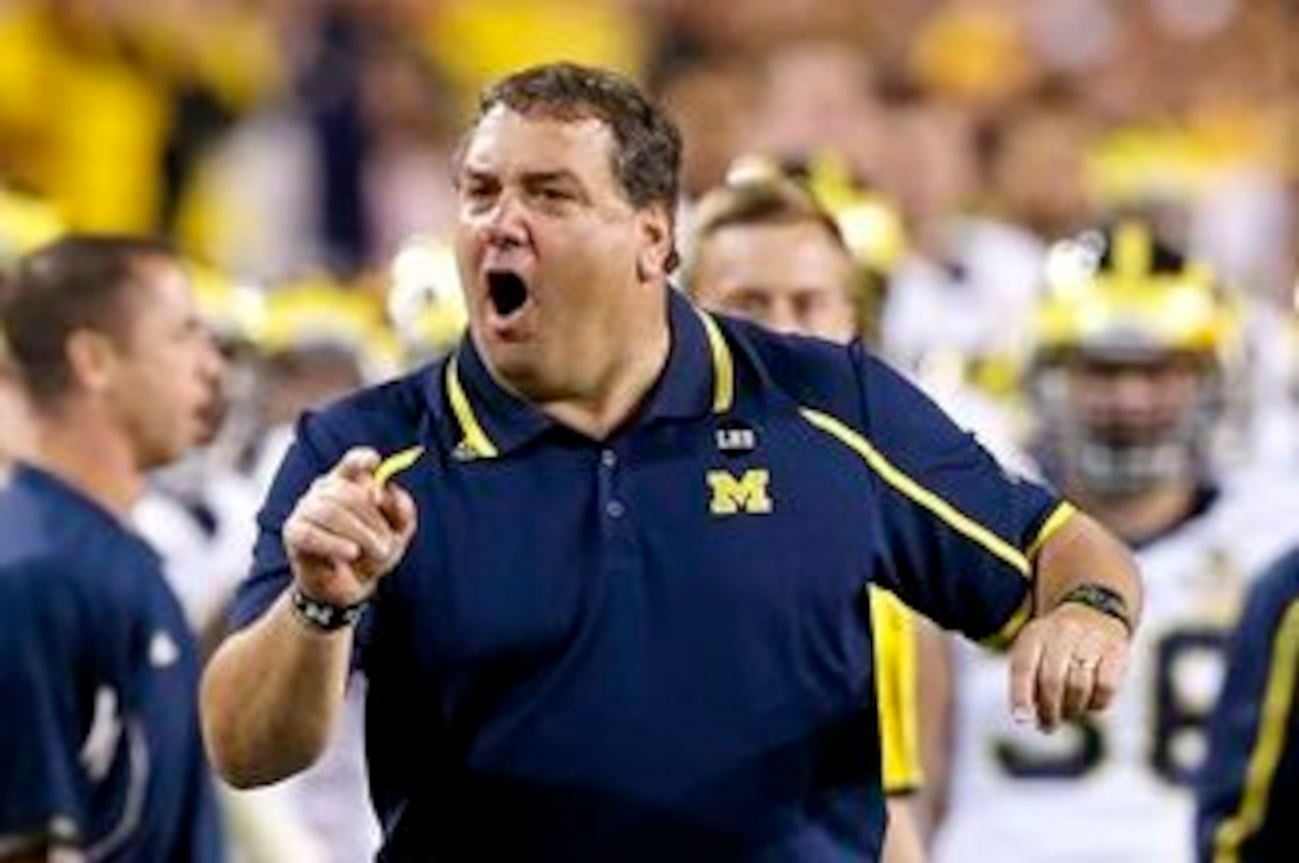 Brady Hoke loves when his team shows intensity