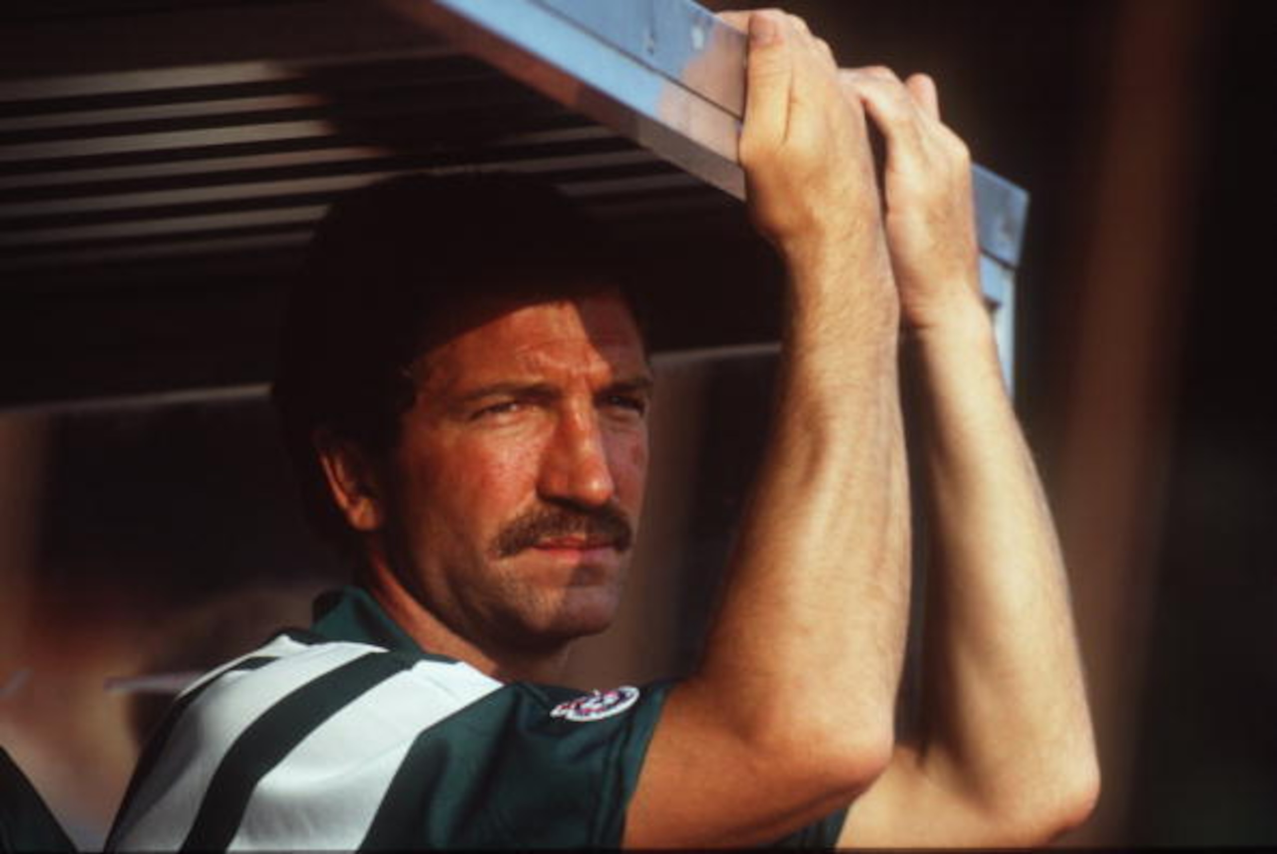 Jul 1991:   Liverpool manager Graeme Souness watches his team from the bench during pre-season friendly match. Mandatory Credit: Ben Radford/ALLSPORT