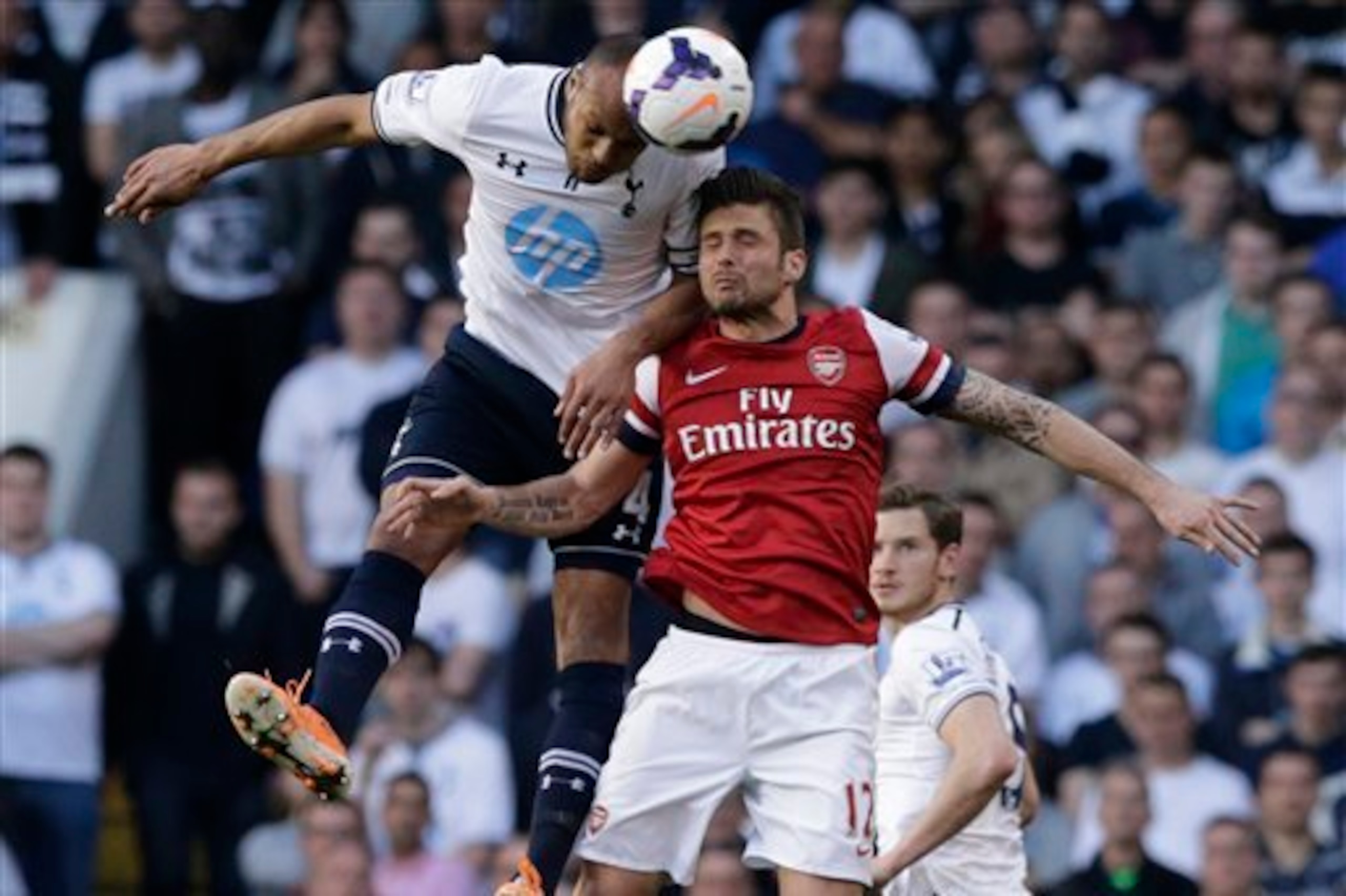 Younes Kaboul put in a commanding and much improved display in defence for Tottenham.
