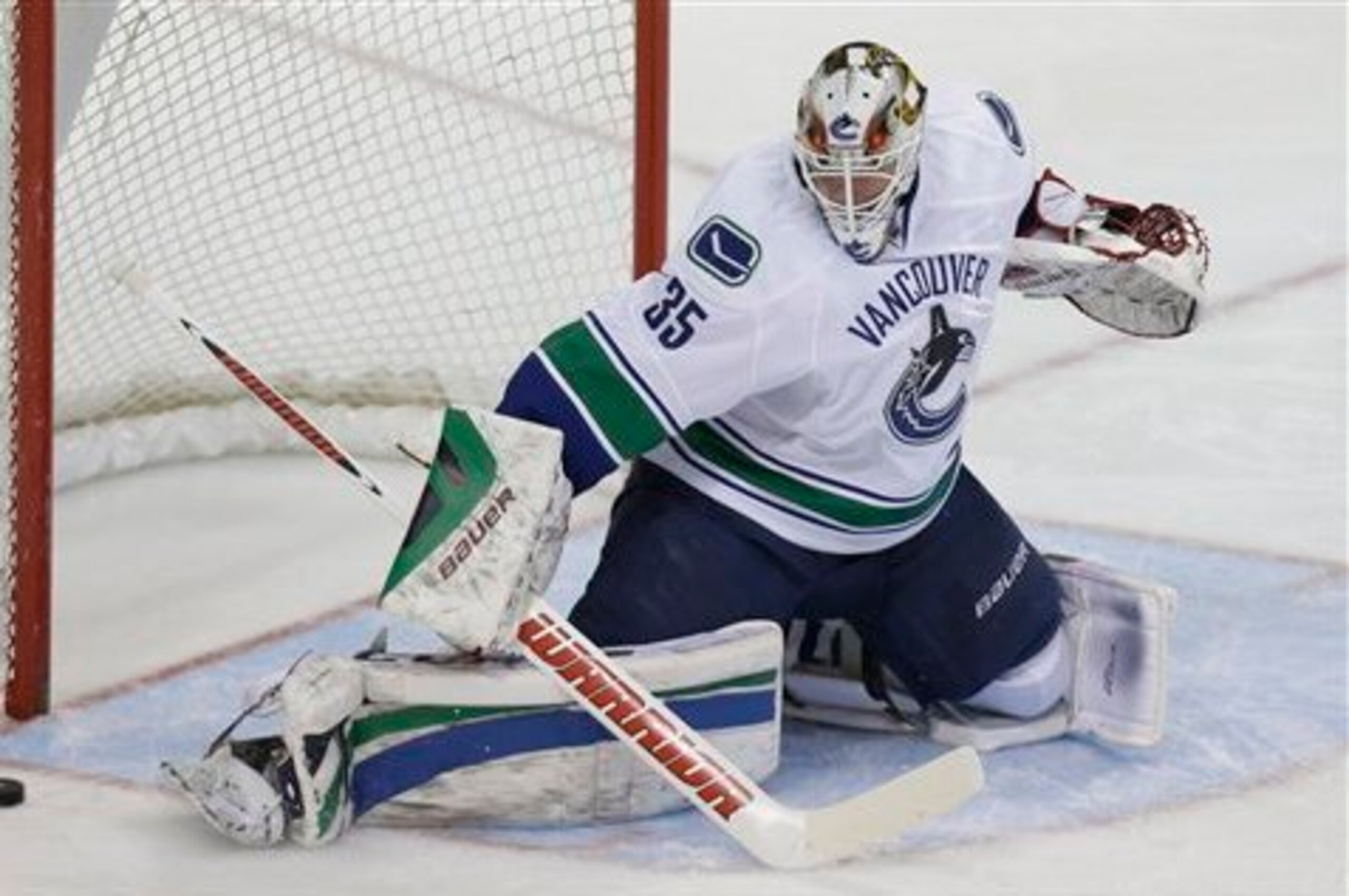 Vancouver Canucks goalie Jacob Markstrom.