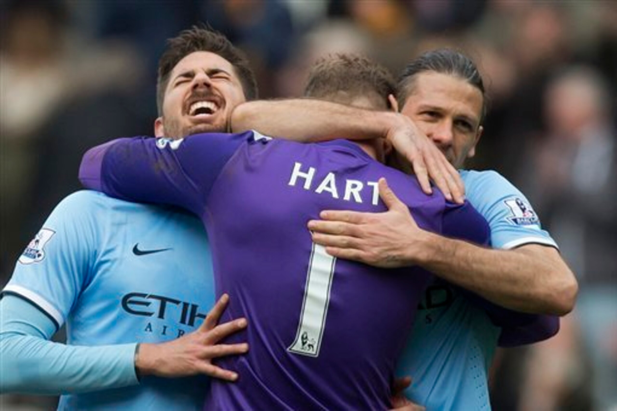 It says a lot when a victory at Hull City means this much to City's defensive specialists.