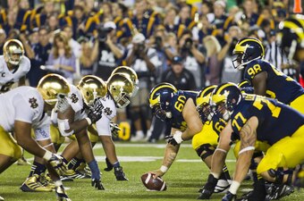 With Notre Dame opting out of future matchups, fans won't be seeing this for a while after 2014.