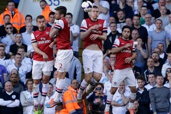 Heroic defensive stands like this one will be required at Stamford Bridge on Saturday.