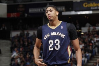 SACRAMENTO, CA - MARCH 3: Anthony Davis #23 of the New Orleans Pelicans in a game against the Sacramento Kings on March 3, 2014 at Sleep Train Arena in Sacramento, California. NOTE TO USER: User expressly acknowledges and agrees that, by downloading and o