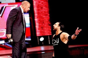 Damien Sandow and Triple H