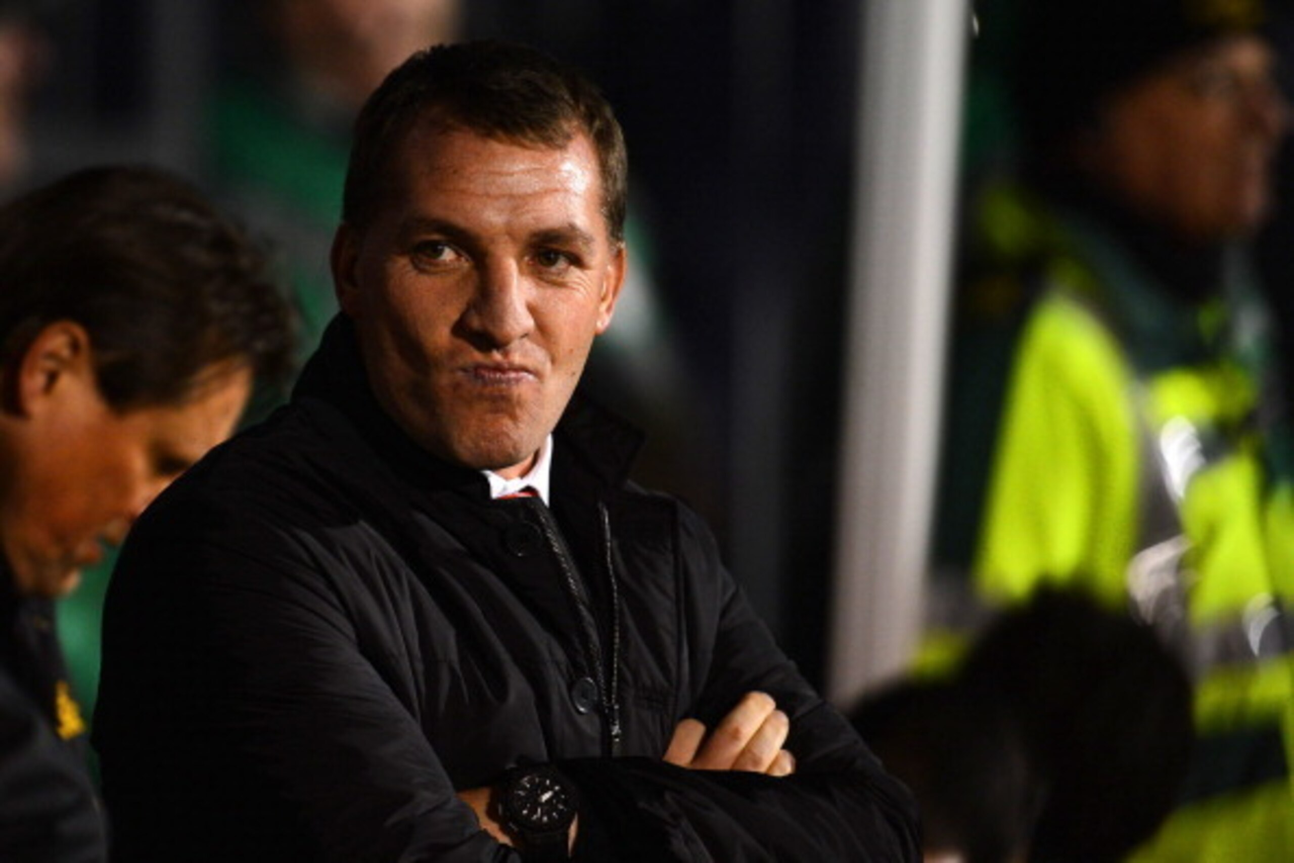 LONDON, ENGLAND - FEBRUARY 12:  Manager Brendan Rodgers of liverpool looks on during the Barclays Premier League match between Fulham and Liverpool at Craven Cottage on February 12, 2014 in London, England.  (Photo by Mike Hewitt/Getty Images)