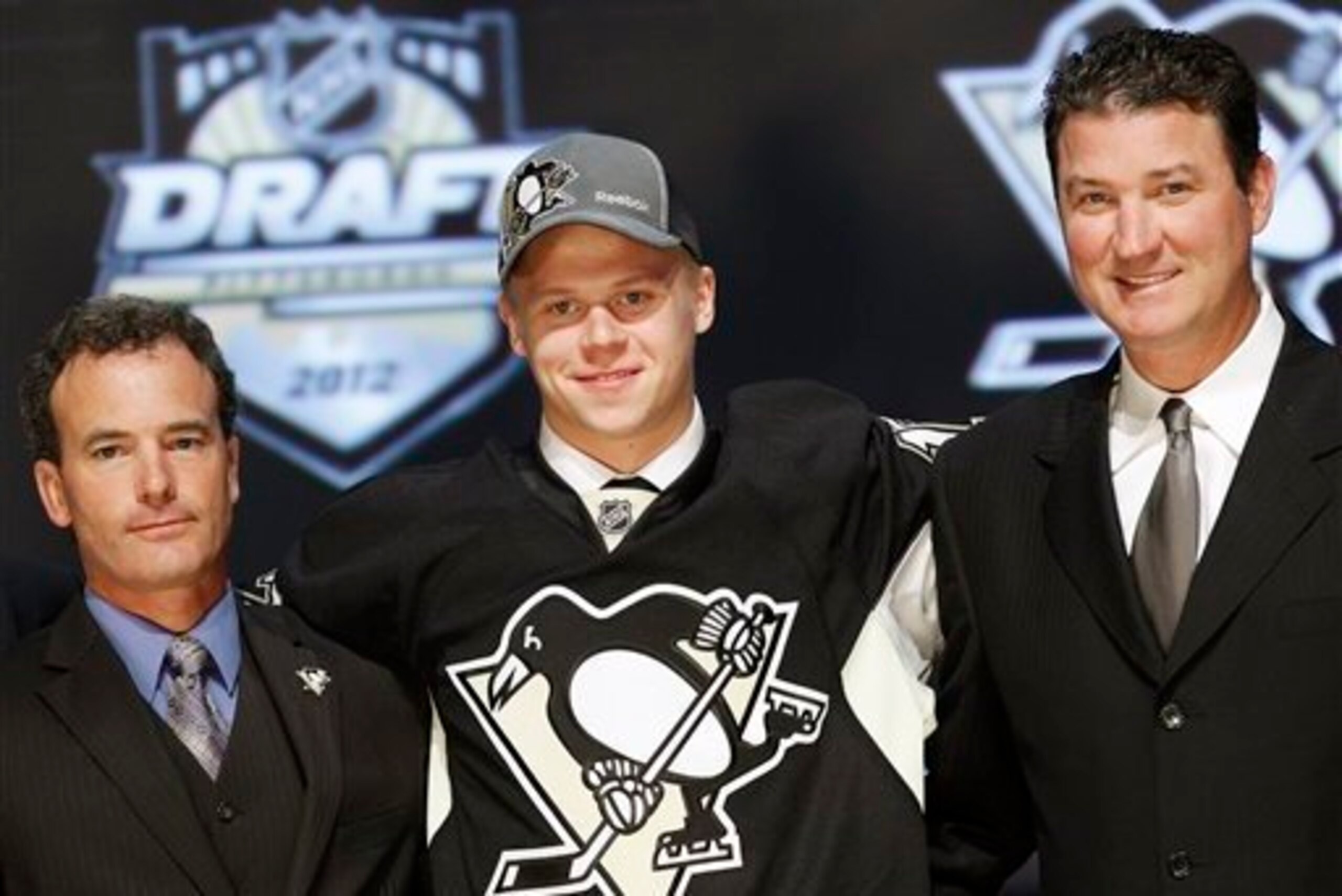 Olli Maatta after the Pittsburgh Penguins selected him in 2012.