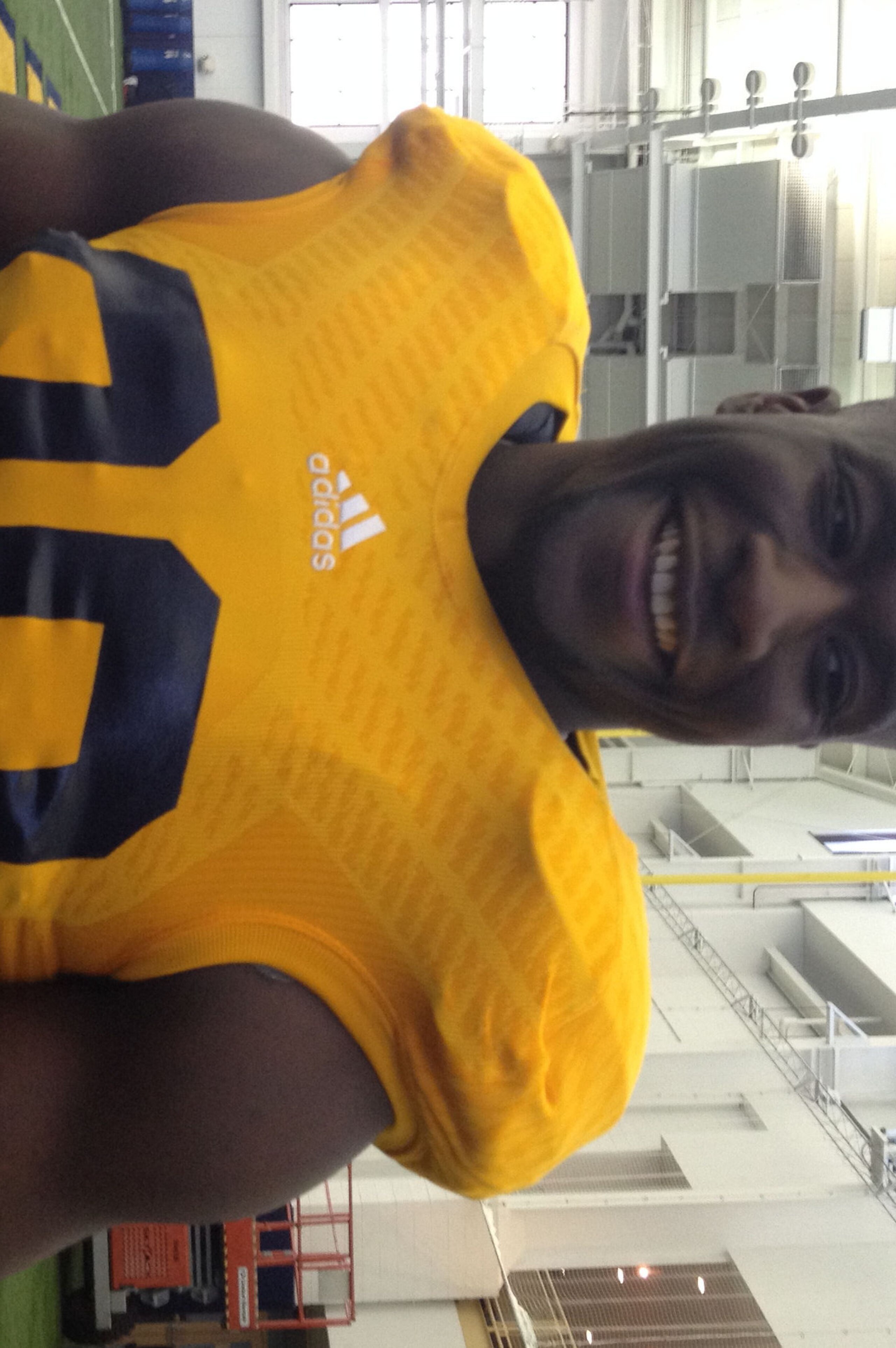 Devin Gardner post practice