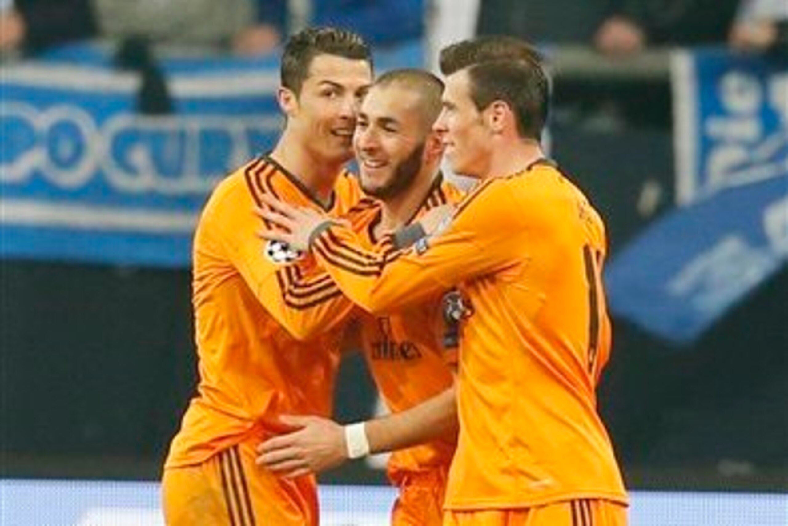 The "BBC" are the most prolific front three in Europe.