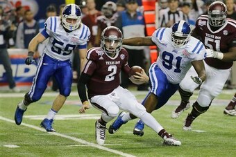 Johnny Manziel emerged as one of college football's most electric players at Texas A&M.