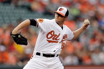 Zach Britton hopes to crack the O's roster.
