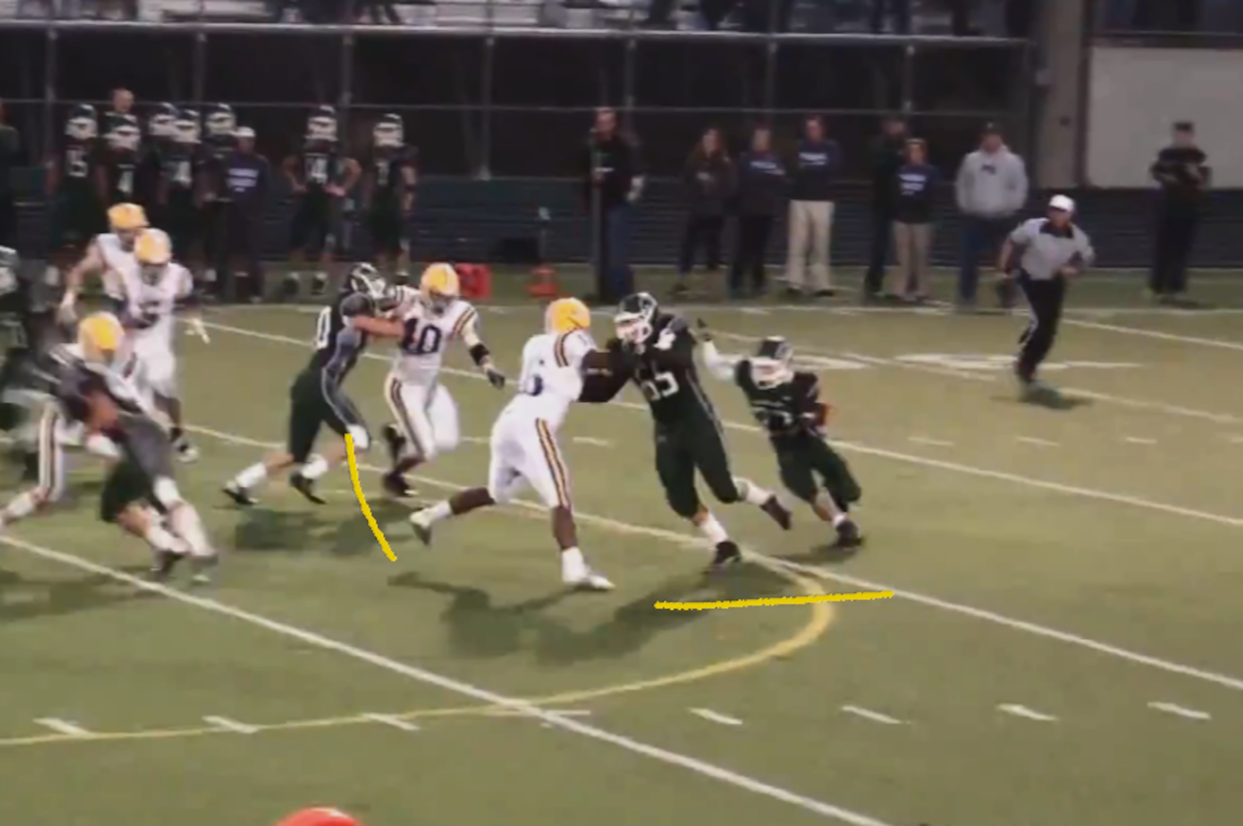 Cornell seals off the edge.