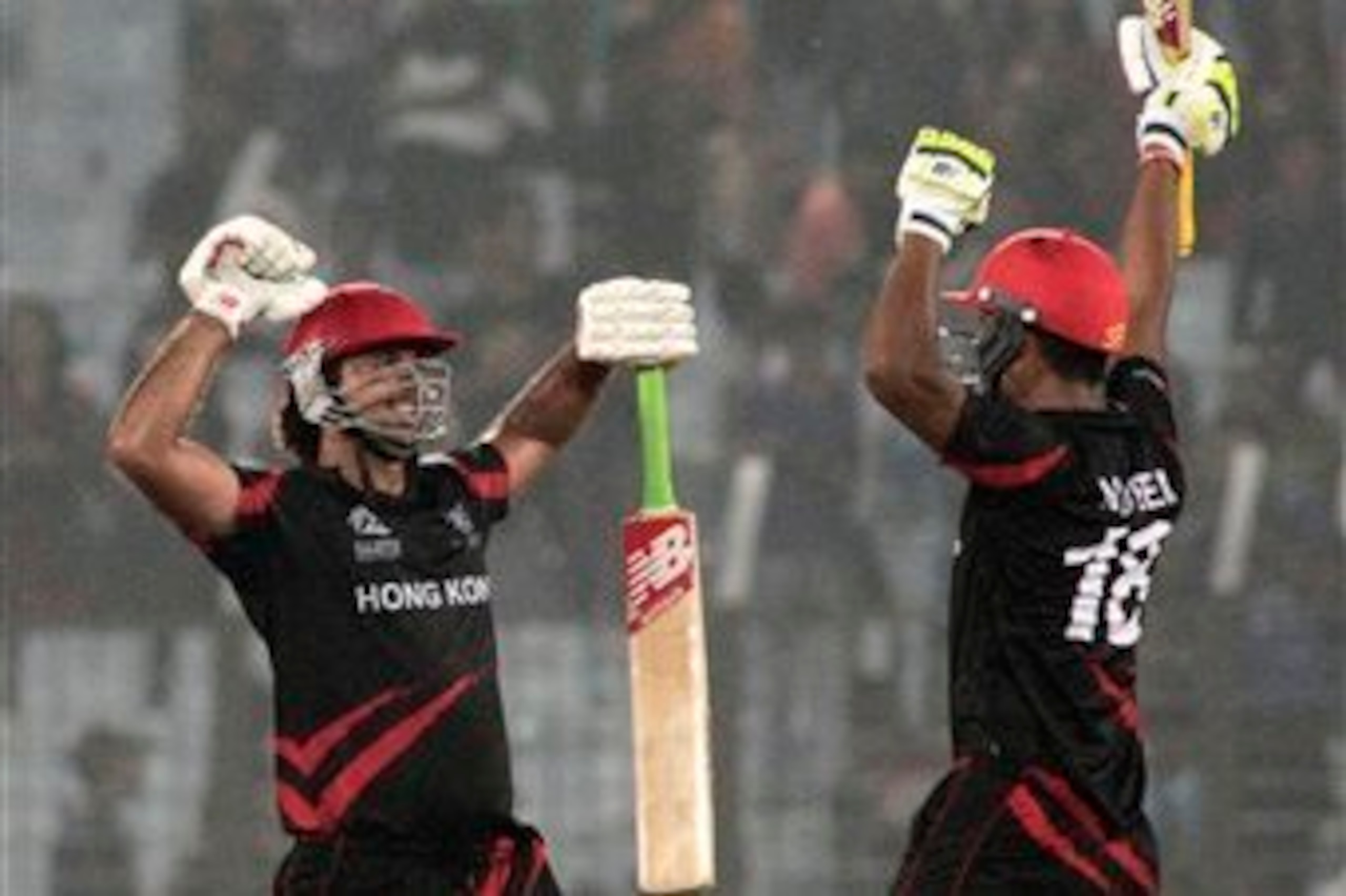 Hong Kong struck a magnificent win over group favourites Bangladesh.