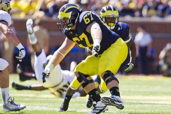 No. 67 Kyle Kalis has been performing well this spring.