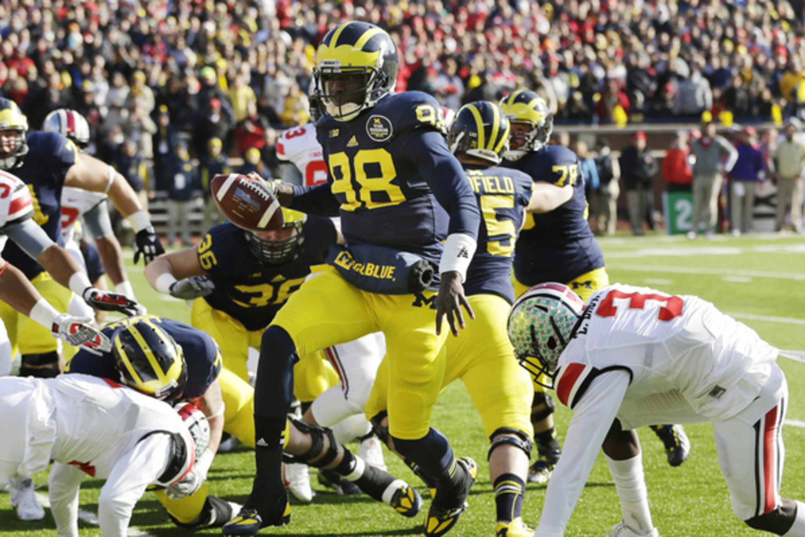 Devin Gardner vs. Ohio State last season.
