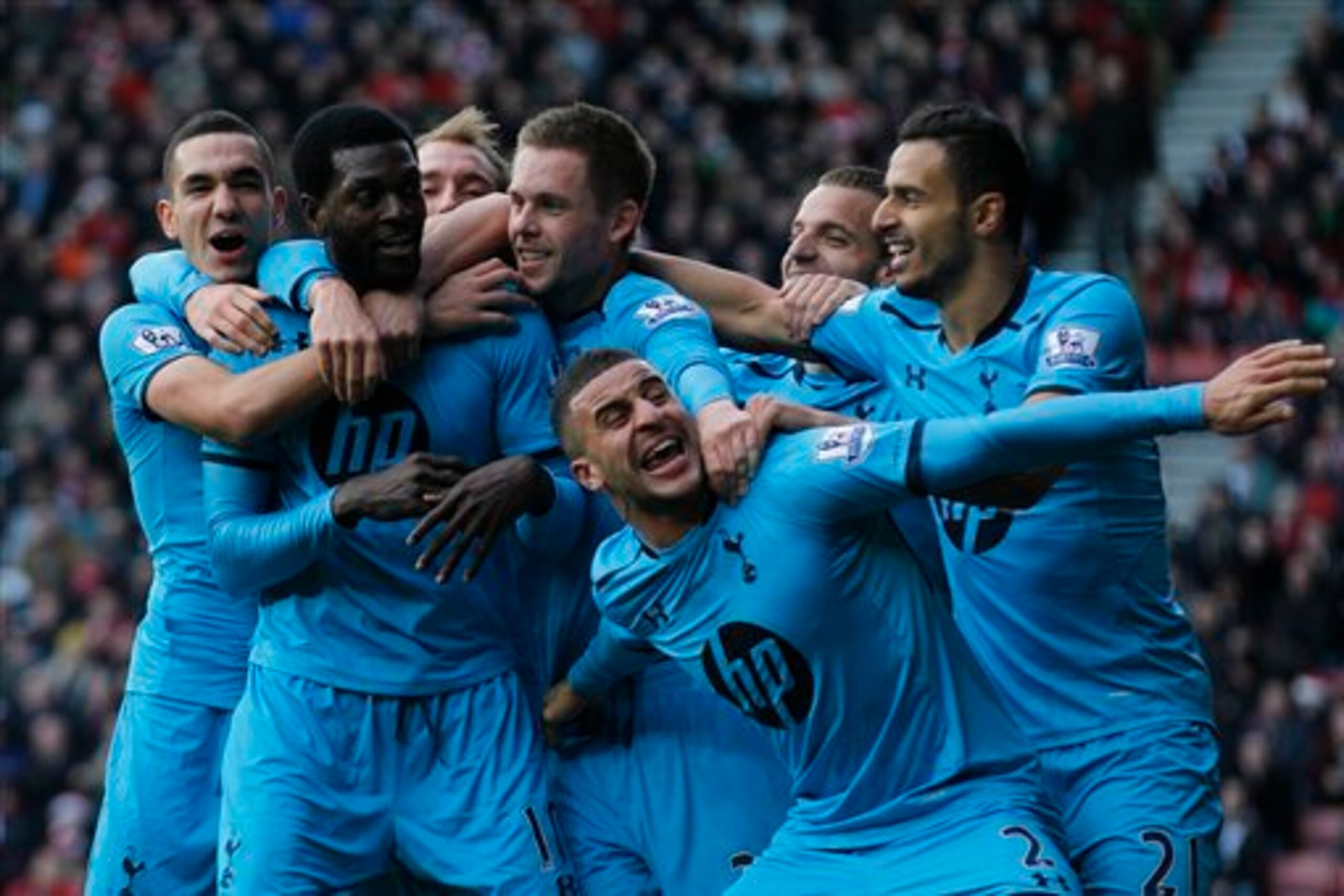 Spurs beat Southampton in December to record the first win of Tim Sherwood's time as manager..