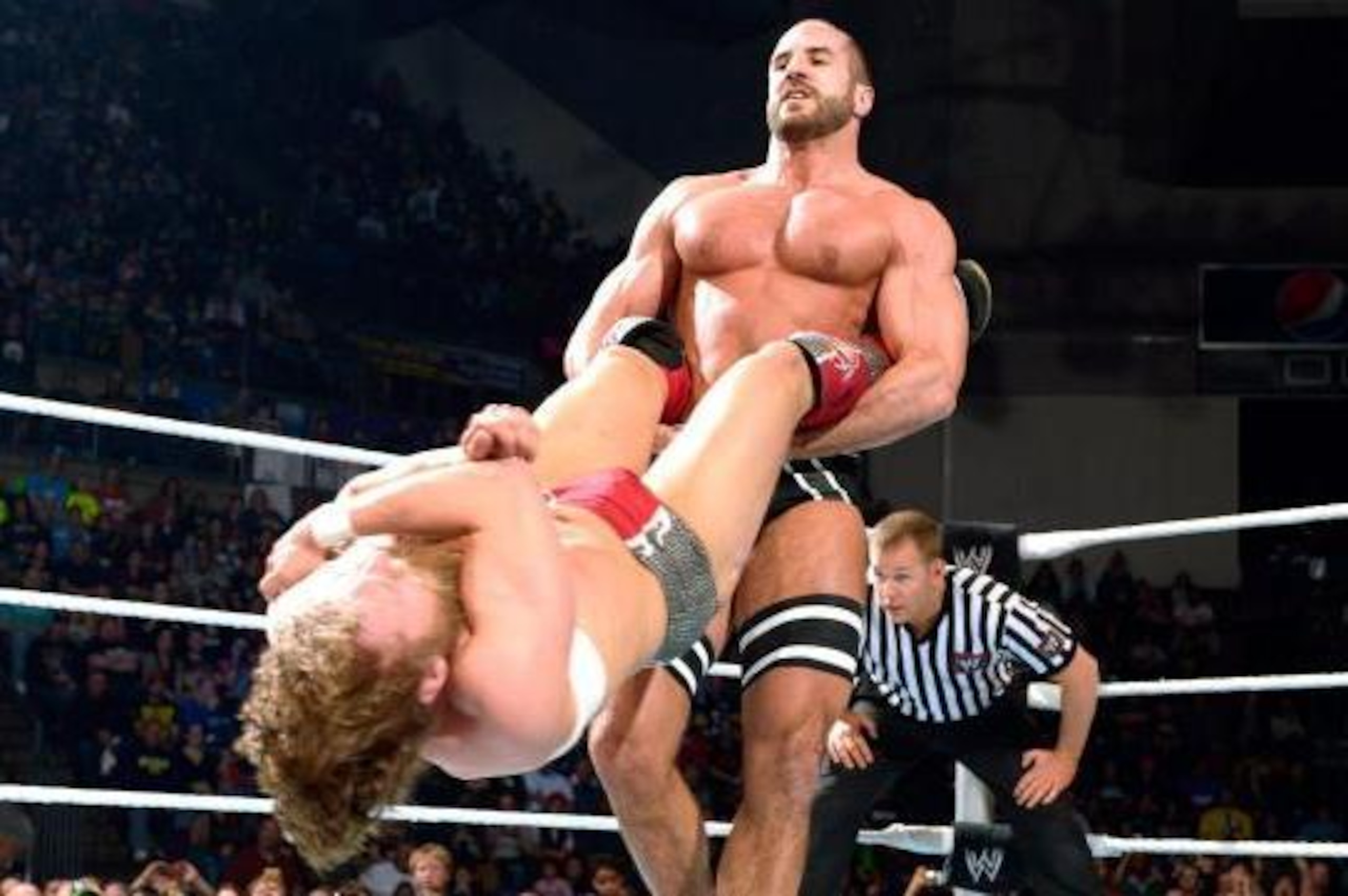 Cesaro vs. Daniel Bryan