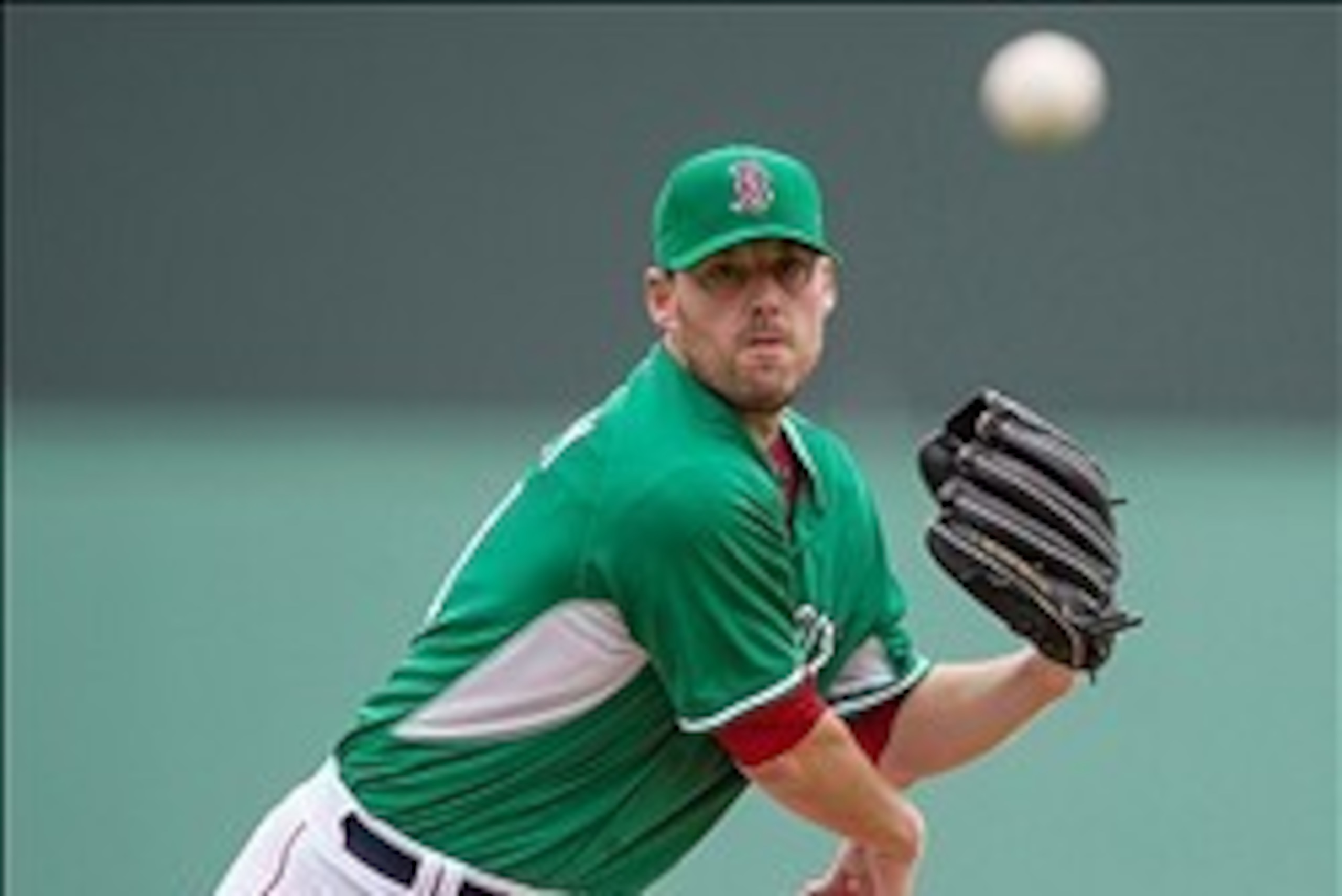 Mar 17, 2014; Fort Myers, FL, USA; Boston Red Sox starting pitcher John Lackey (41) pitches against the St. Louis Cardinals during the game at JetBlue Park. The Boston Red Sox defeated the St. Louis Cardinals 10-5. Mandatory Credit: Jerome Miron-USA TODAY