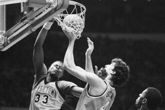 Patrick Ewing and Rony Seikaly were part of the Big East's rough-and-tumble era in the 1980s.