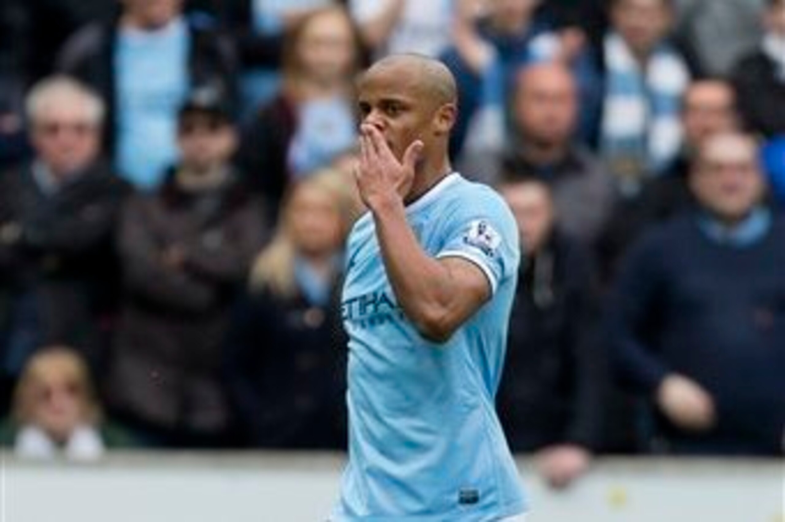 Vincent Kompany returns to lead Manchester City in the derby.