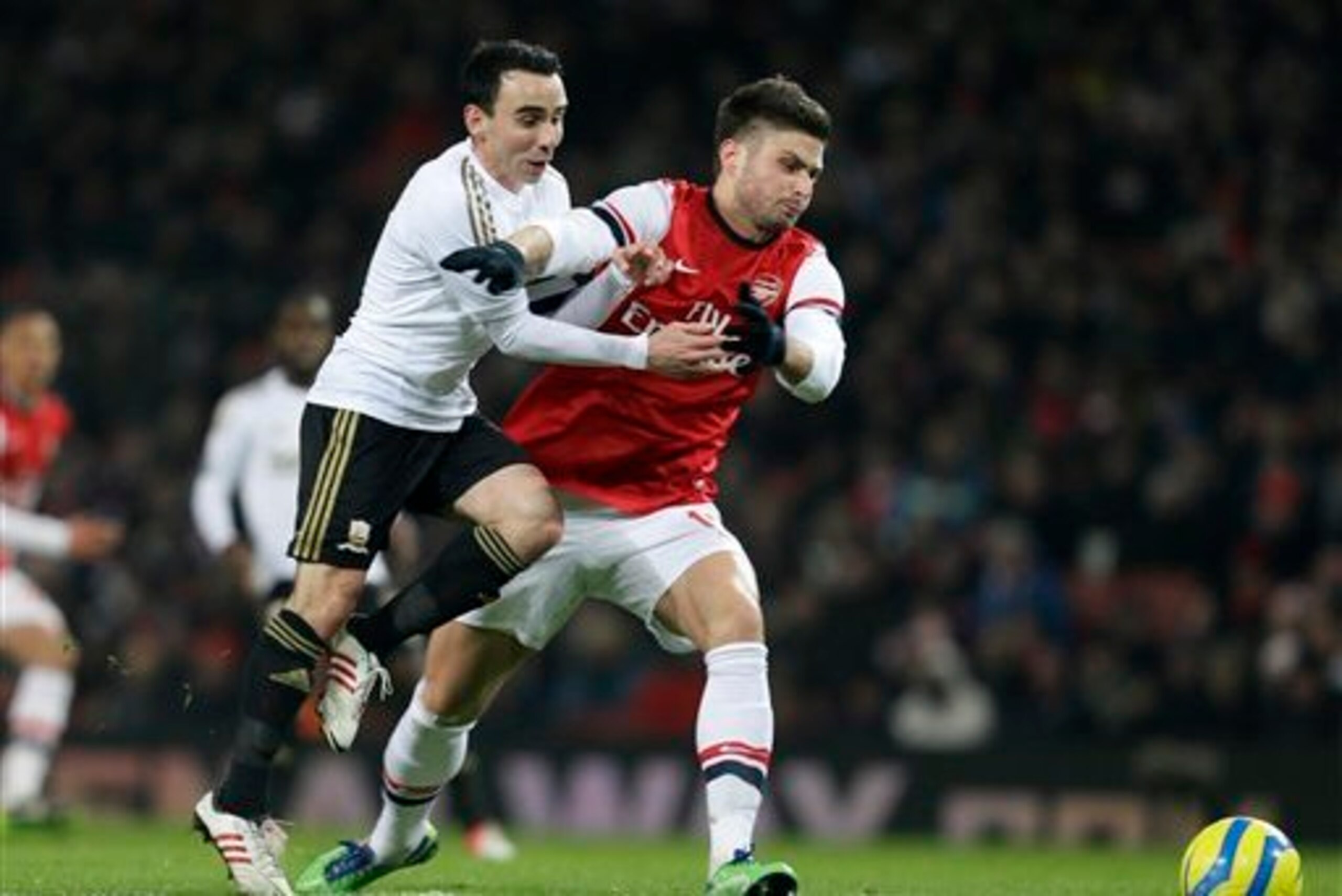 Swansea come to the Emirates in desperate need of the three points.