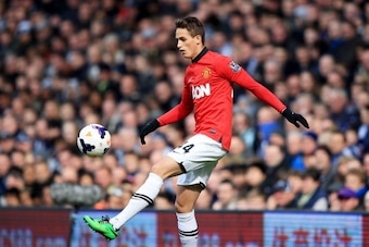 WEST BROMWICH, ENGLAND - MARCH 08:  Adnan Januzaj of Manchester United in action during the Barclays Premier League match between West Bromwich Albion and Manchester United at The Hawthorns on March 8, 2014 in West Bromwich, England.  (Photo by Richard He