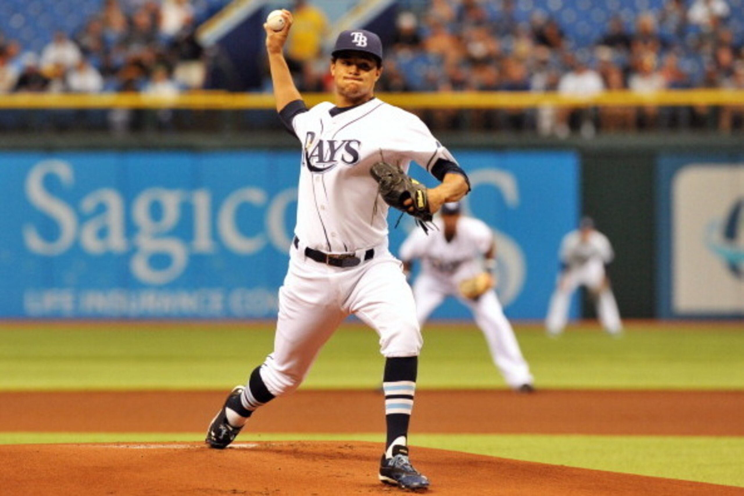 ST. PETERSBURG, FL - SEPTEMBER 23: Pitcher Chris Archer #22 of the Tampa Bay Rays starts against the Baltimore Orioles September 23, 2013 at Tropicana Field in St. Petersburg, Florida. (Photo by Al Messerschmidt/Getty Images) ST. PETERSBURG, FL - SEPTEMBER 23: Pitcher Chris Archer #22 of the Tampa Bay Rays starts against the Baltimore Orioles September 23, 2013 at Tropicana Field in St. Petersburg, Florida. (Photo by Al Messerschmidt/Getty Images)