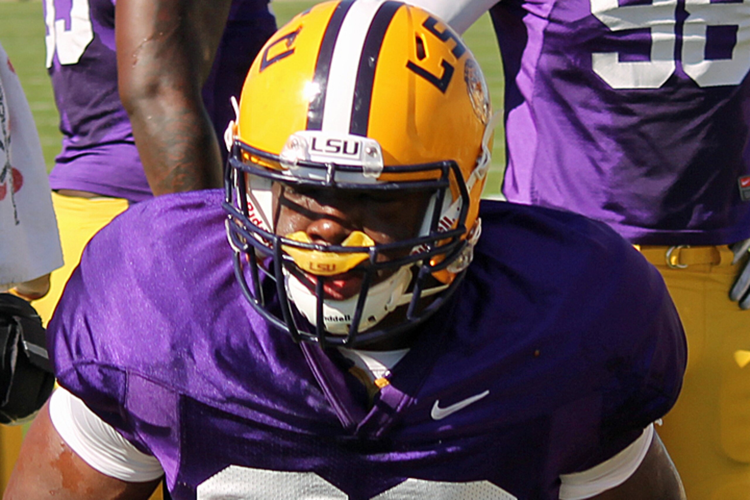 LSU defensive end Lewis Neal
