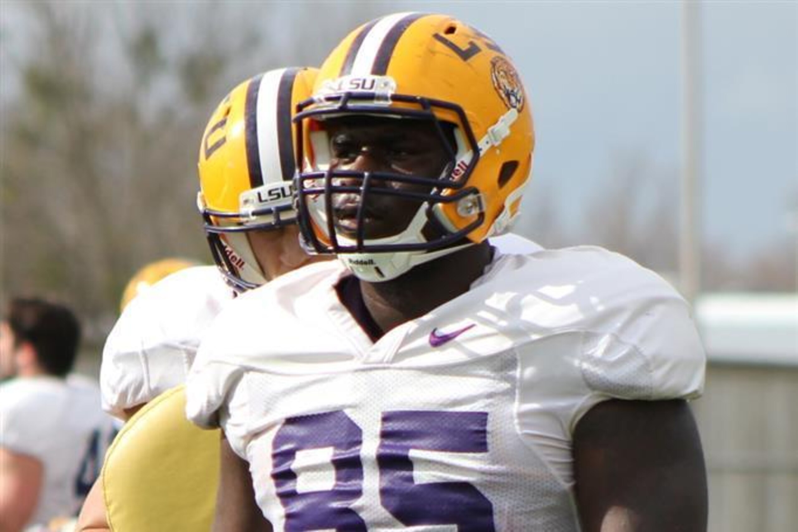 LSU tight end Dillon Gordon