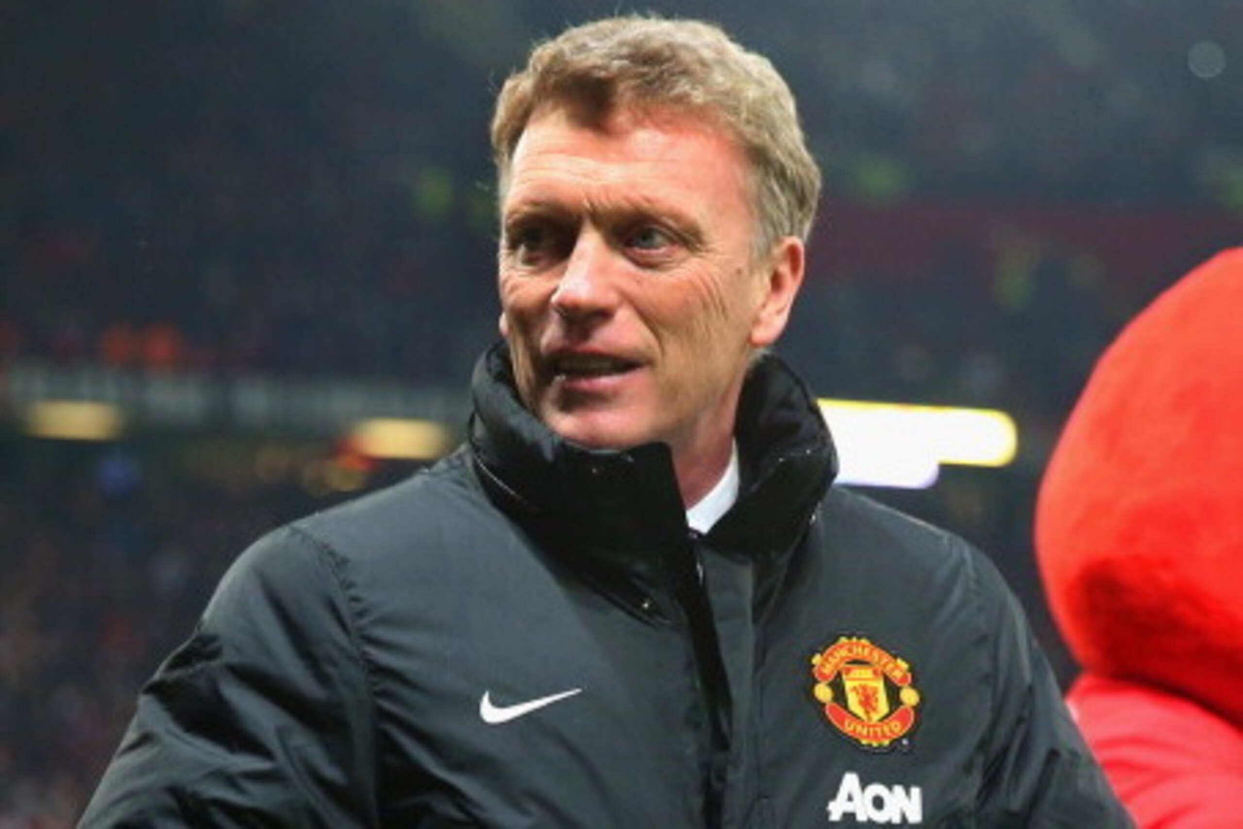 MANCHESTER, ENGLAND - MARCH 25:  Manchester United Manager David Moyes looks on prior to the Barclays Premier League match between Manchester United and Manchester City at Old Trafford on March 25, 2014 in Manchester, England.  (Photo by Alex Livesey/Gett