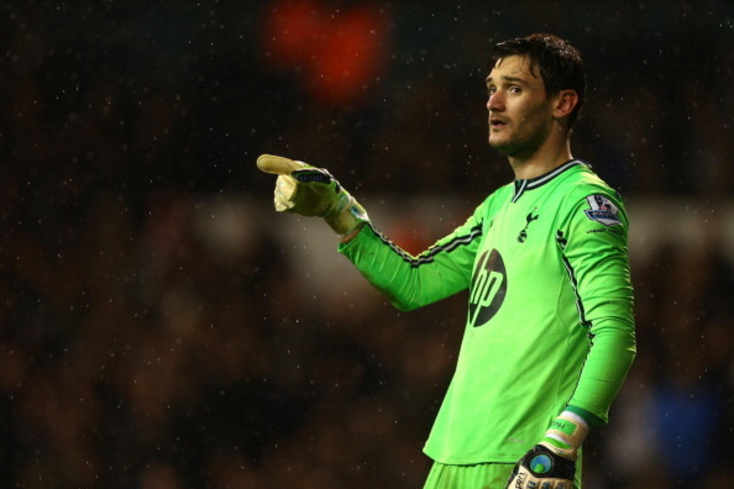 LONDON, ENGLAND - DECEMBER 15:  Hugo Lloris of Tottenham Hotspur looks on during the Barclays Premier League match between Tottenham Hotspur and Liverpool at White Hart Lane on December 15, 2013 in London, England.  (Photo by Paul Gilham/Getty Images)