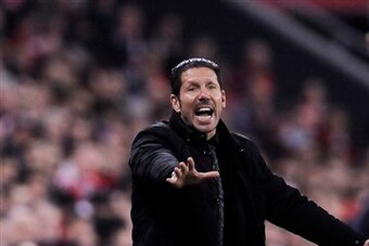 Diego Simeone will take his Atletico side to the Camp Nou full of confidence.