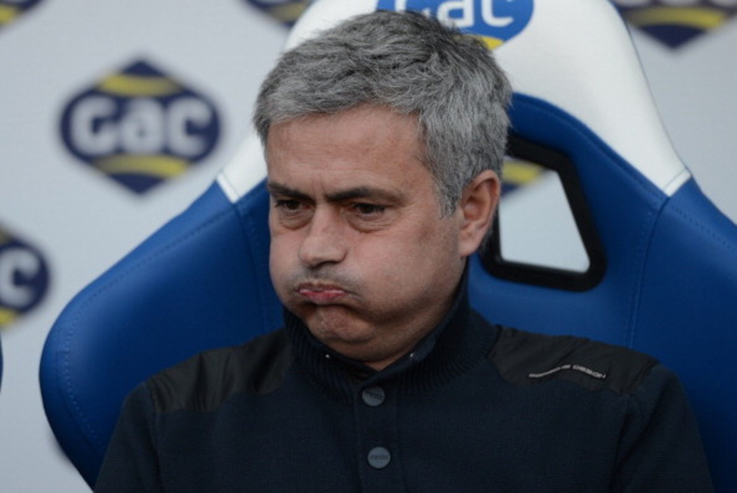 LONDON, ENGLAND - MARCH 29:  Jose Mourinho the Chelsea manager looks on prior to the Barclays Premier League match between Crystal Palace and Chelsea at Selhurst Park on March 29, 2014 in London, England.  (Photo by Steve Bardens/Getty Images)
