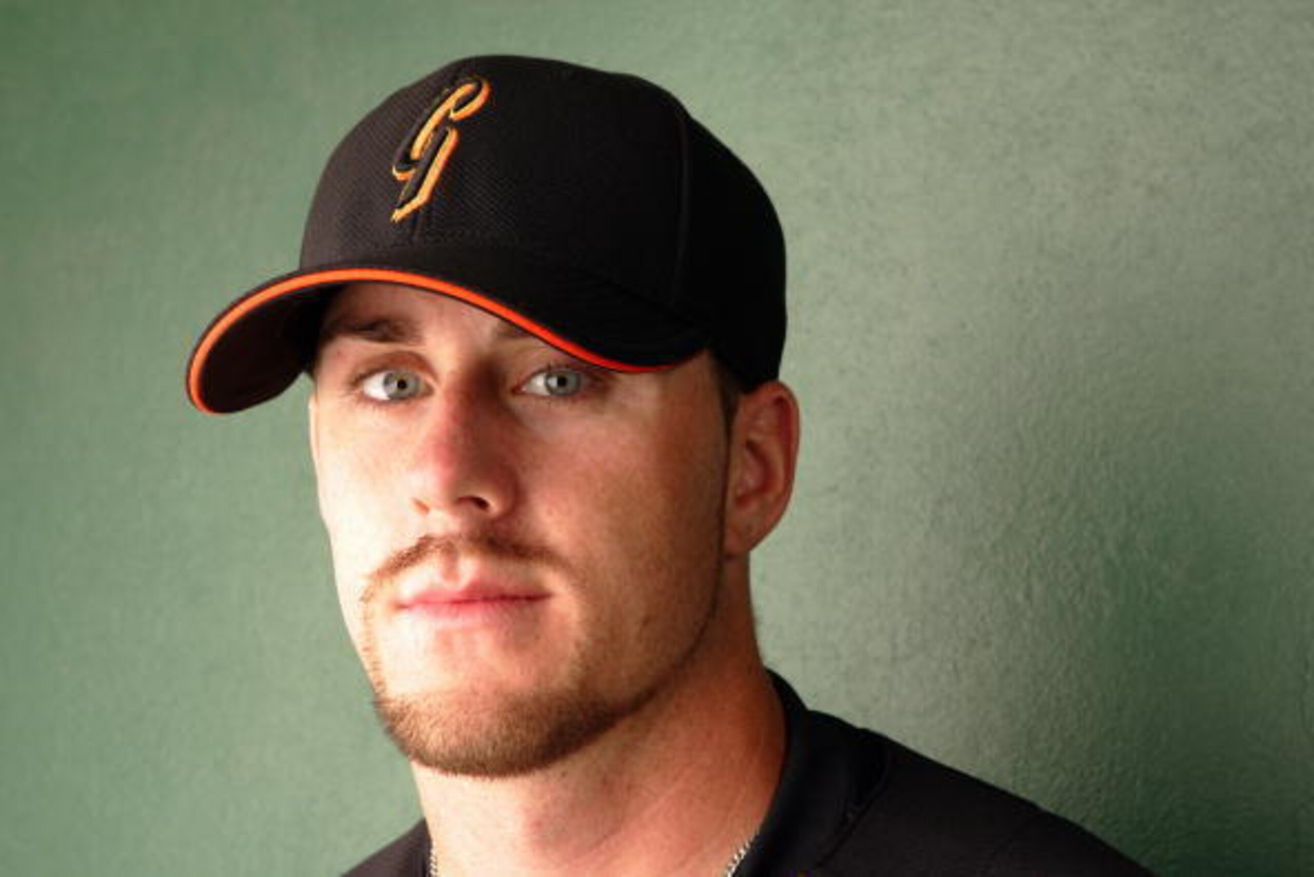 SCOTTSDALE, AZ - FEBRUARY 28:  Brian Wilson of the San Francisco Giants poses for a portrait during the San Francisco Giants Photo Day at Scottsdale Stadium on February 28, 2006 in Scottsdale, Arizona.  (Photo by Lisa Blumenfeld/Getty Images)