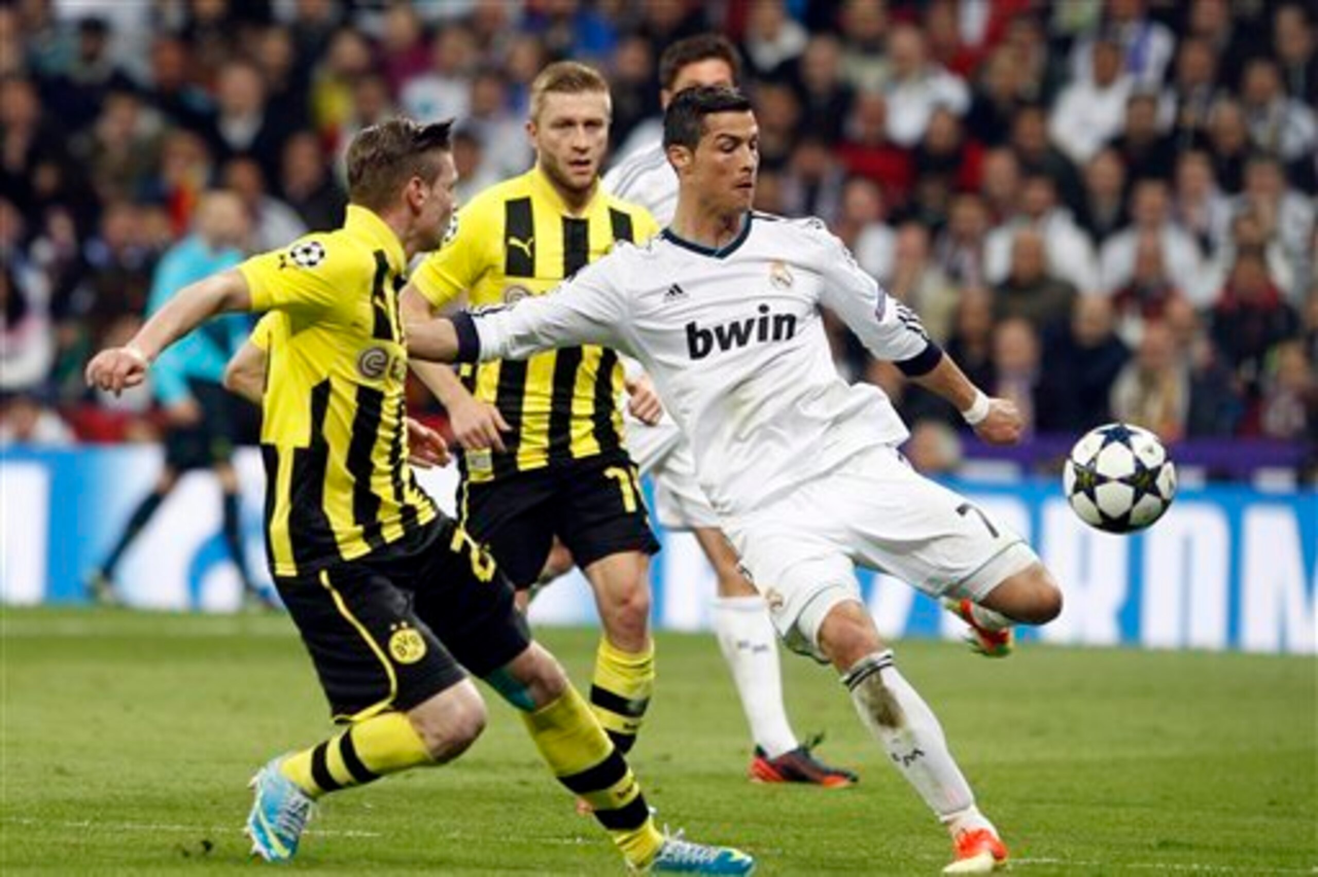 Cristiano Ronaldo needs just two goals to equal the Champions League scoring record.