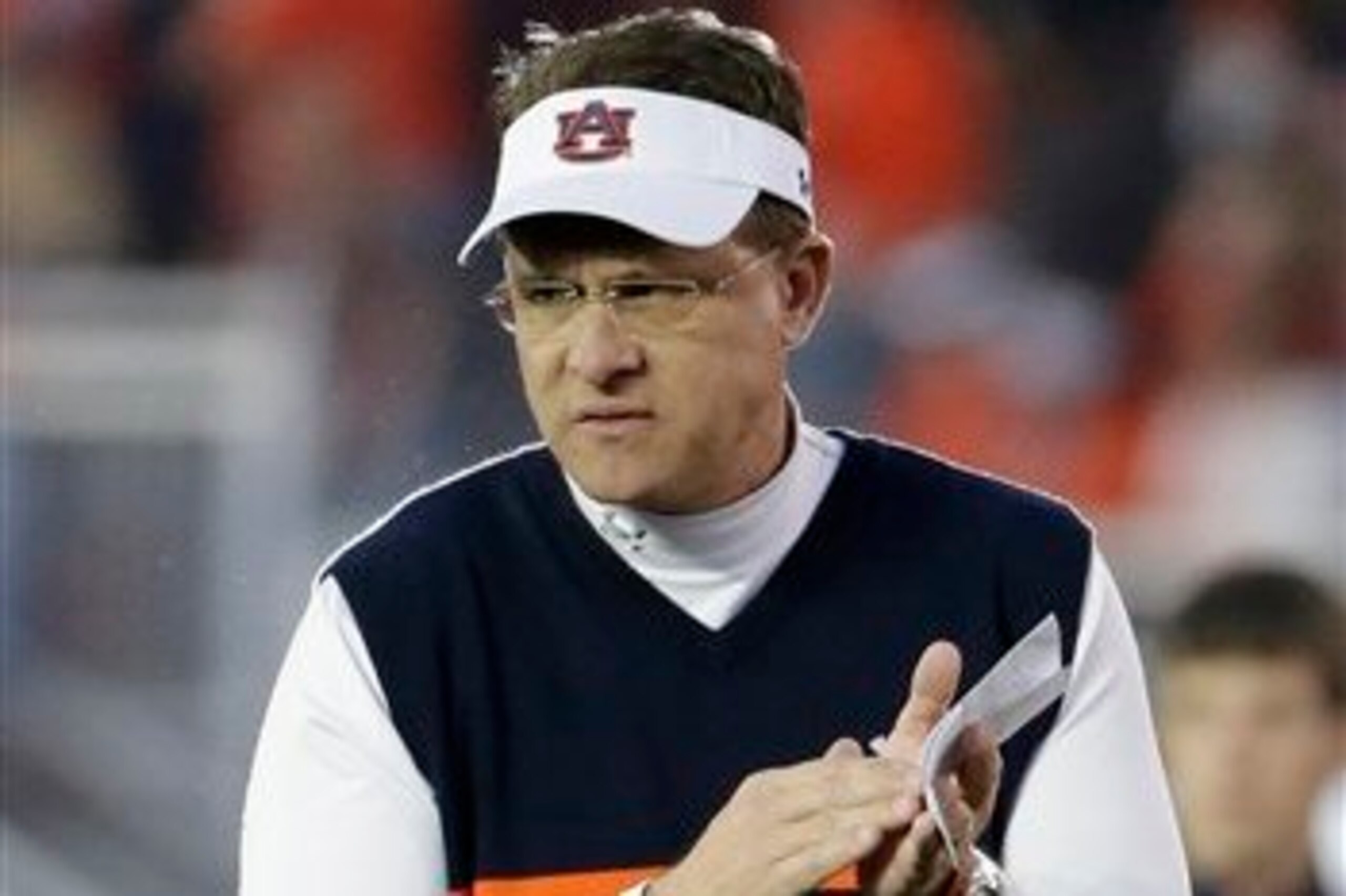 Auburn head coach Gus Malzahn