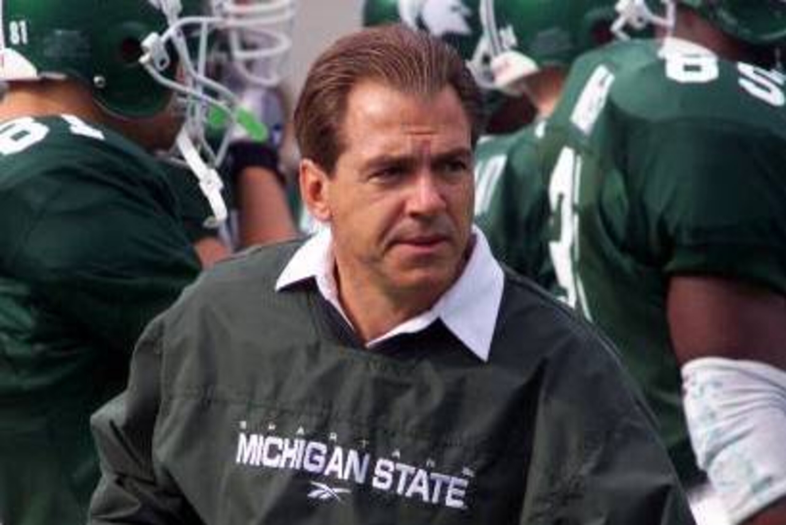 Nick Saban at Michigan State