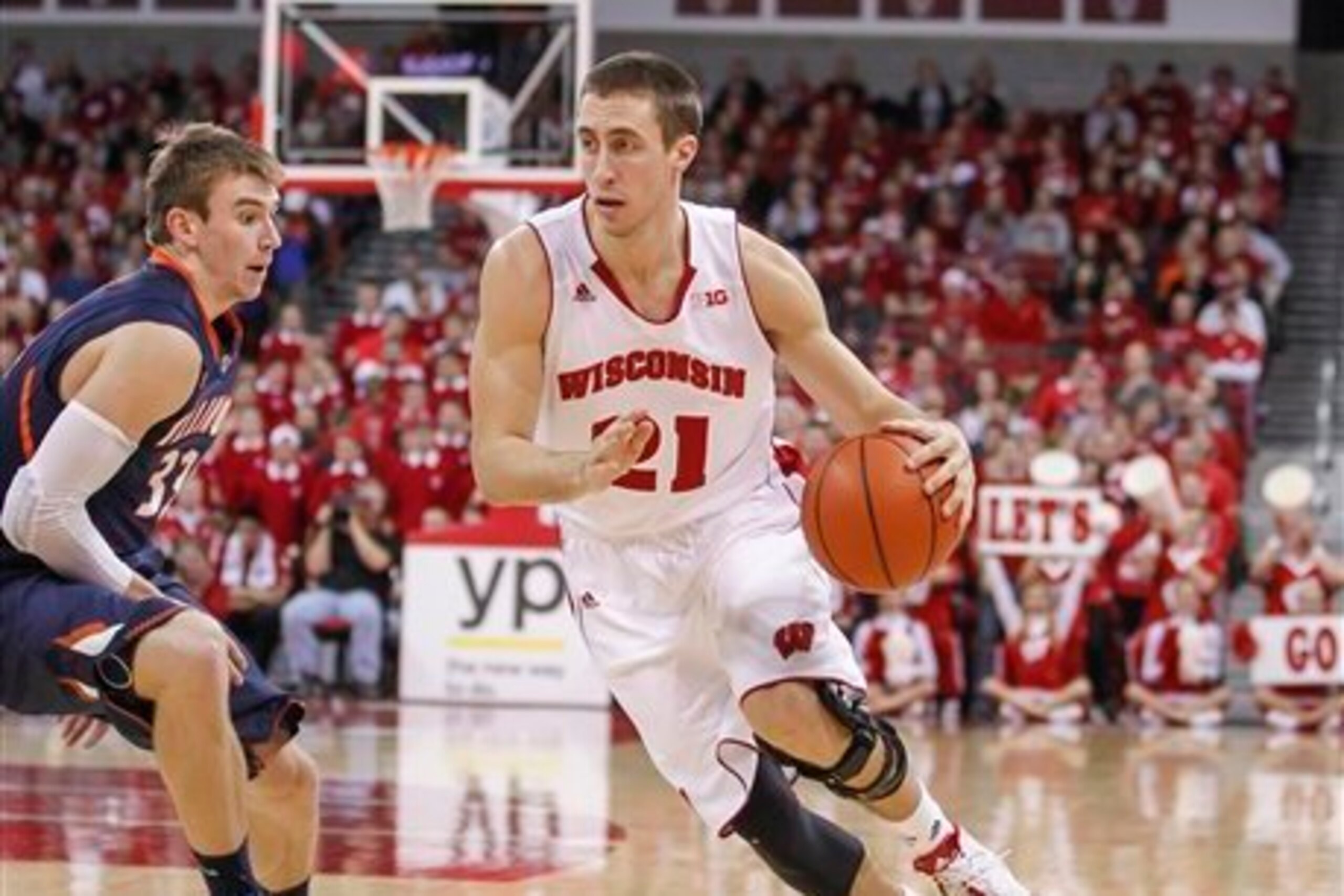 Wisconsin's John Gasser is a huge contributor despite his lack of gaudy scoring numbers. Wisconsin's John Gasser is a huge contributor despite his lack of gaudy scoring numbers.
