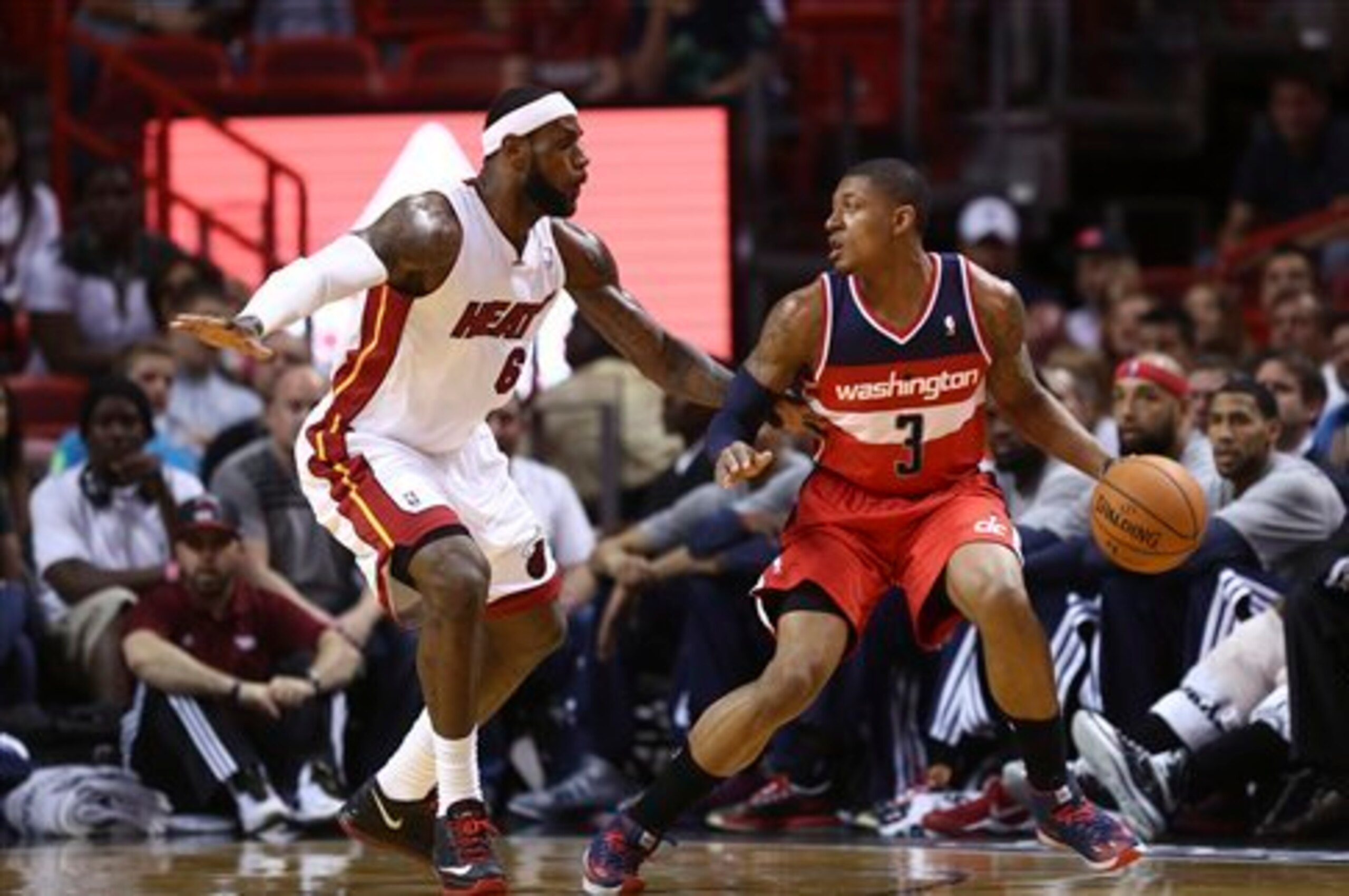 The Wizards are 1-2 against the Miami Heat this season, although it looks as if the Heat could claim the No. 1 seed in the East.