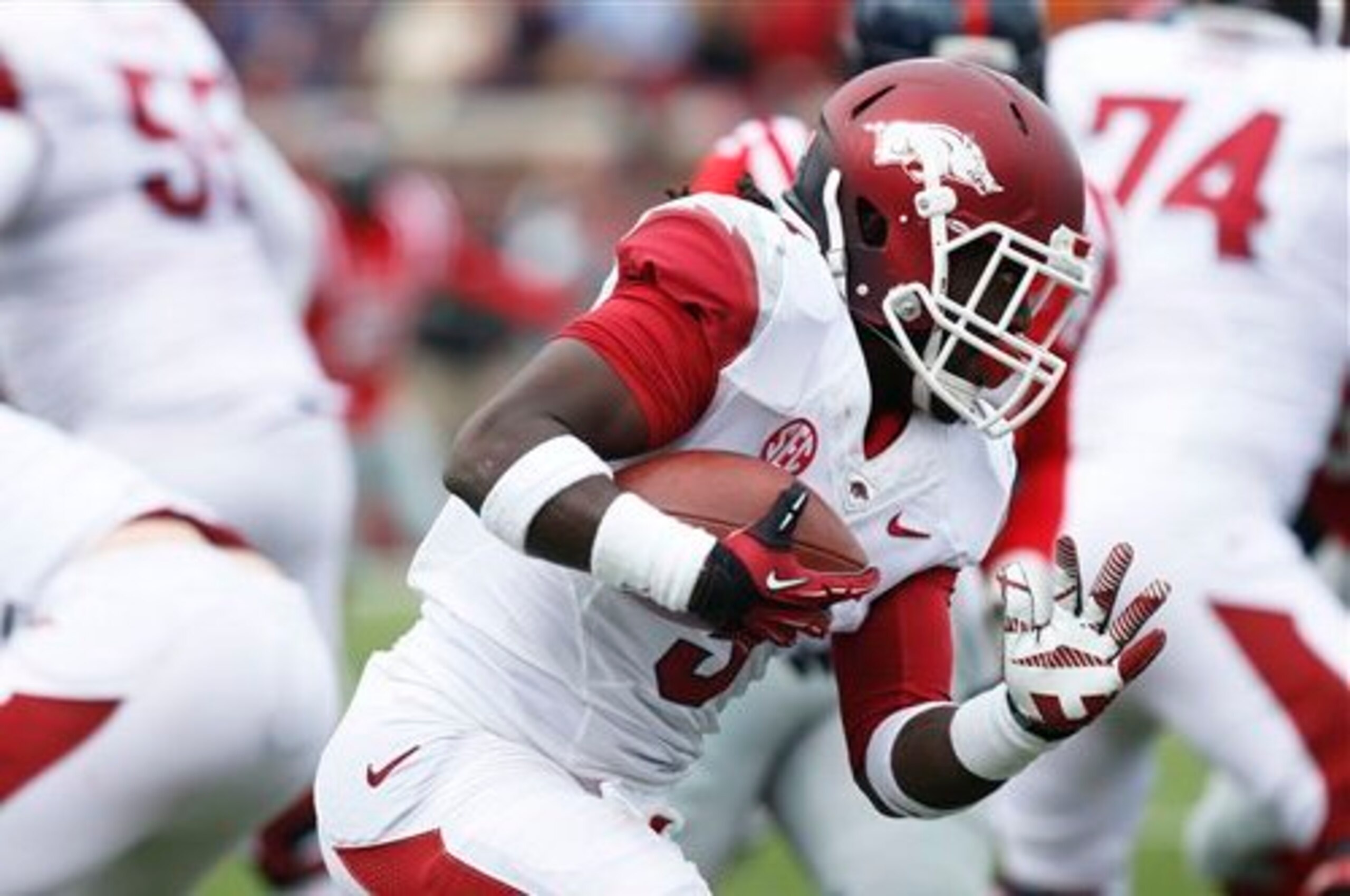 Arkansas RB Alex Collins Arkansas RB Alex Collins