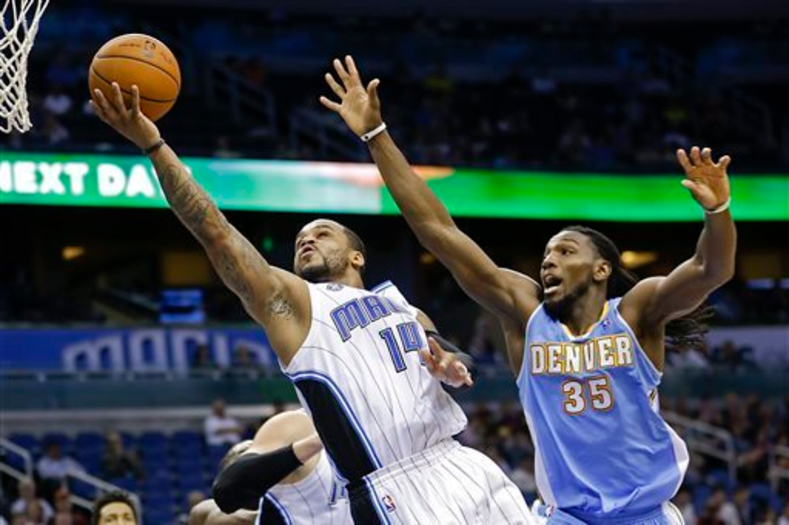 Jameer Nelson likes to attack the basket when given the opportunity despite his small frame. Jameer Nelson likes to attack the basket when given the opportunity despite his small frame.