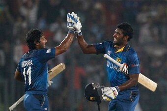 Kumar Sangakkara played an innings worthy of winning a T20 Final.