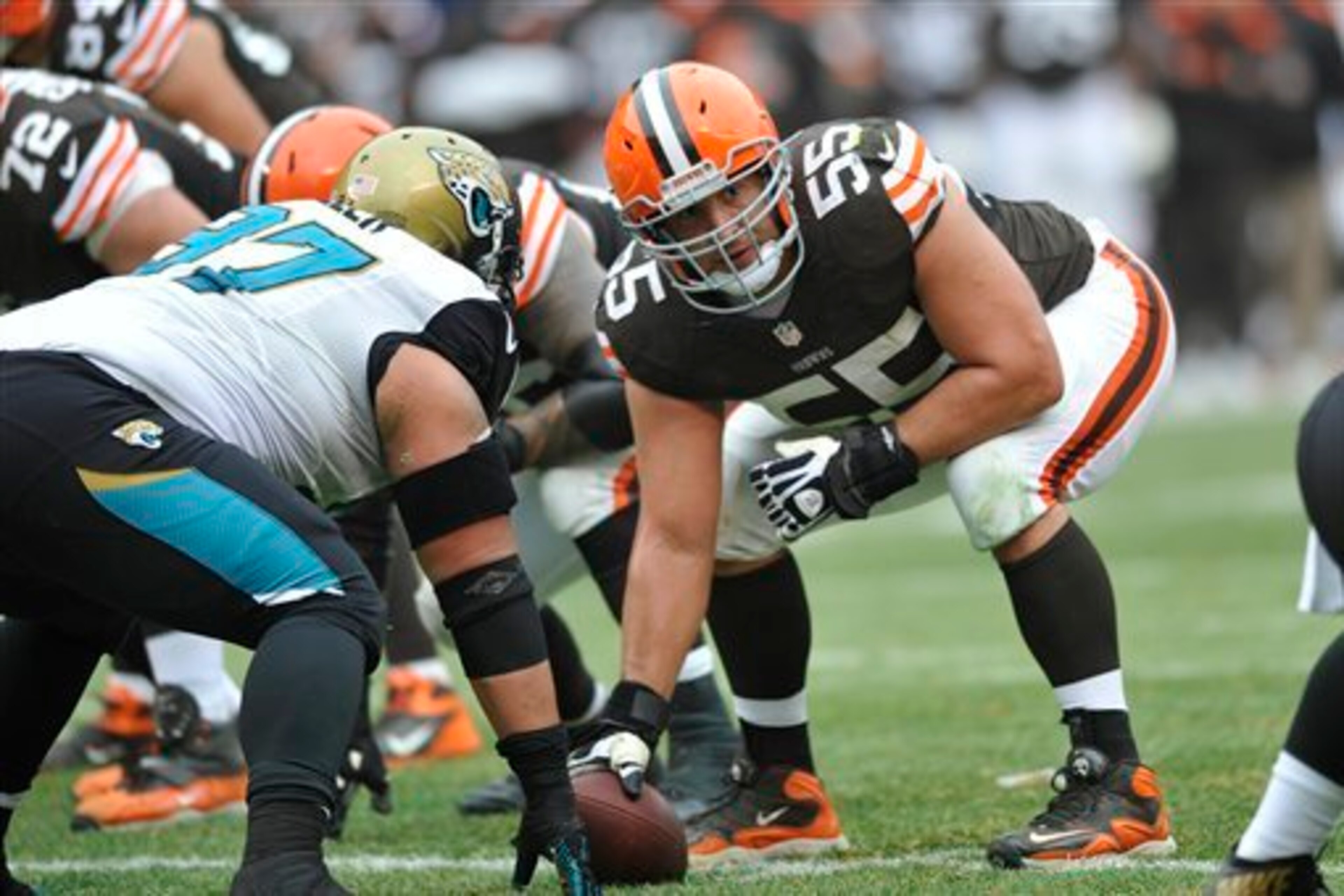 Alex Mack is the highest paid Center in terms of average salary.