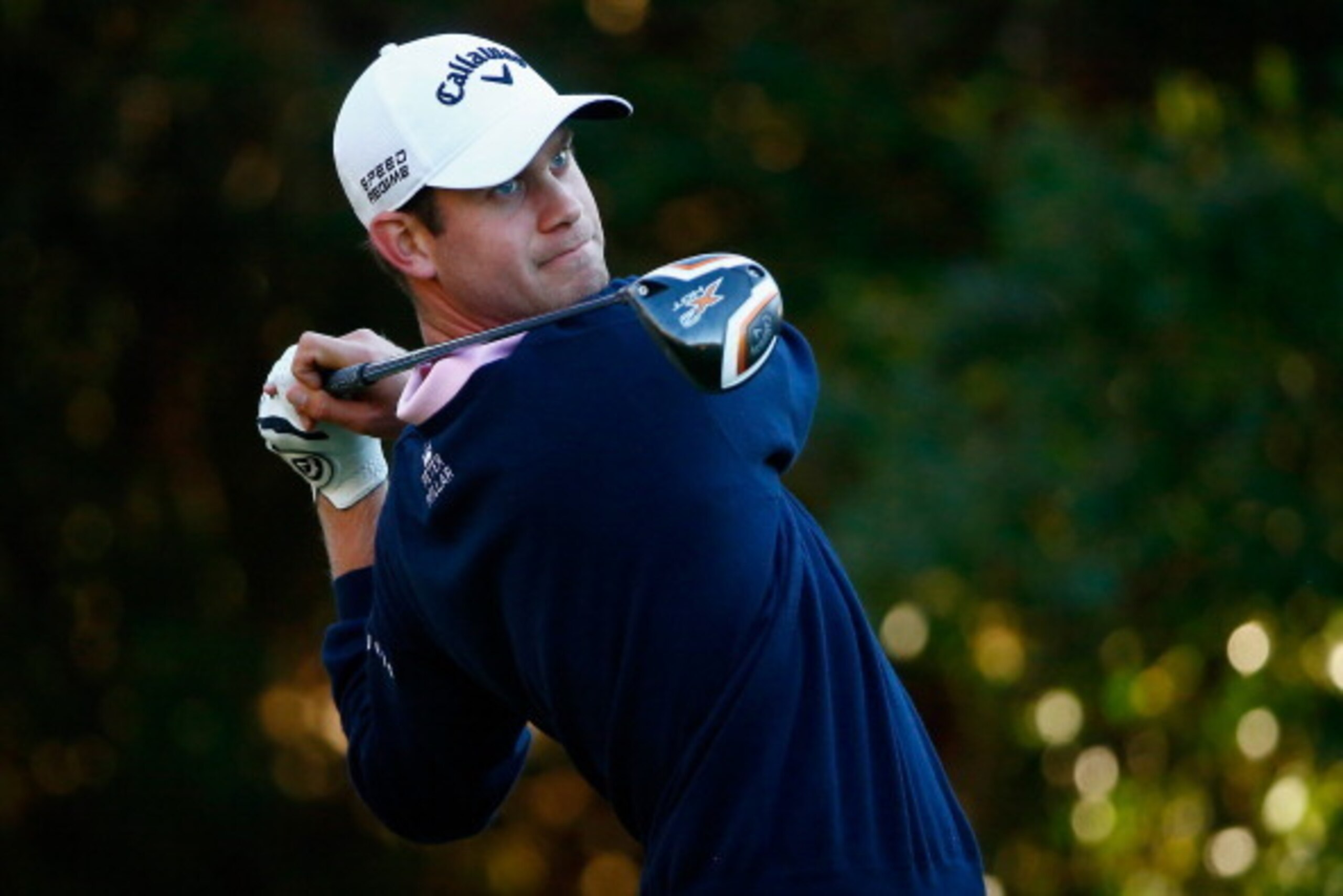 PALM HARBOR, FL - MARCH 13: Harris English hits a tee shot on the 11th hole during the first round of the Valspar Championship at Innisbrook Resort and Golf Club on March 13, 2014 in Palm Harbor, Florida.  (Photo by Sam Greenwood/Getty Images)